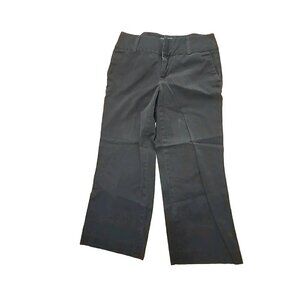Banana Republic Pants Cropped Black Mid-rise Women's 4